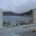 View from the 6th floor of the 351 garage.